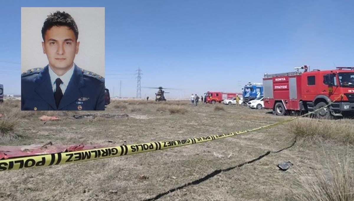 Konya'da Türk Yıldızları'na ait uçak düştü: Pilot şehit