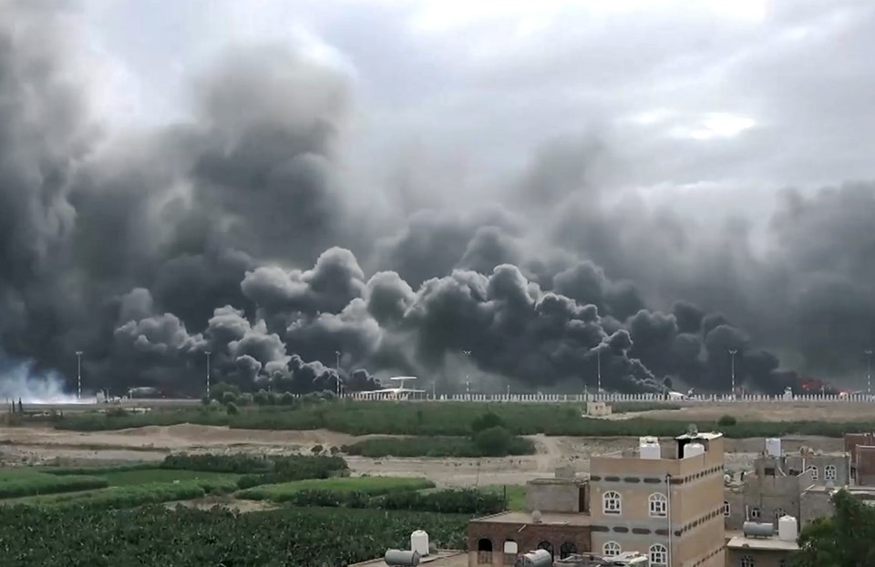 İsrail'den Yemen havalimanına saldırı - 2