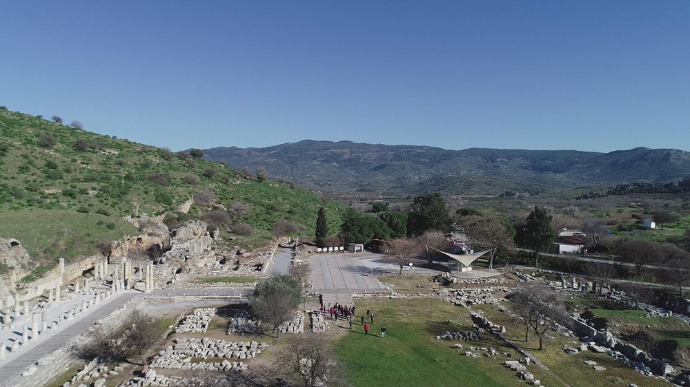 Efes Antik Kenti, pandemi döneminde de güvenli turizmin adresi oldu - 11