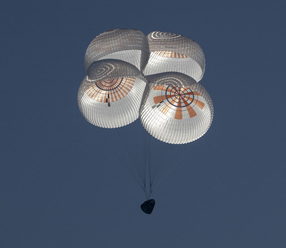 NASA'nın Crew-4 mürettebatı 6 aylık görevin ardından dünyaya döndü - 1