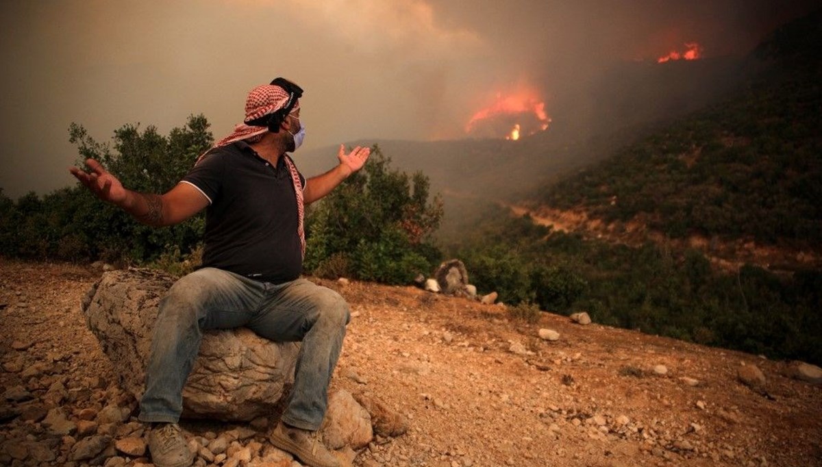 Suriye'de yangınların yüzde 80'i kontrol altında