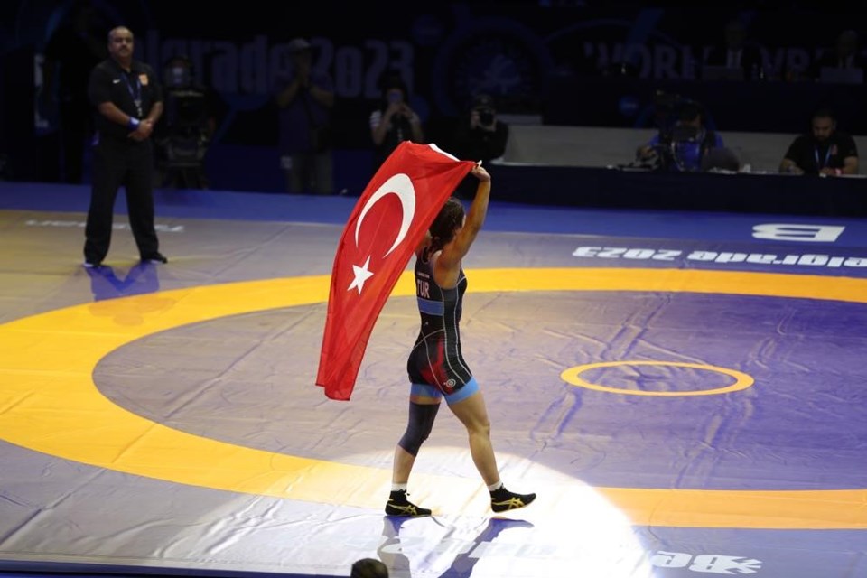 Milli güreşçi Buse Tosun Çavuşoğlu dünya şampiyonu oldu - 1