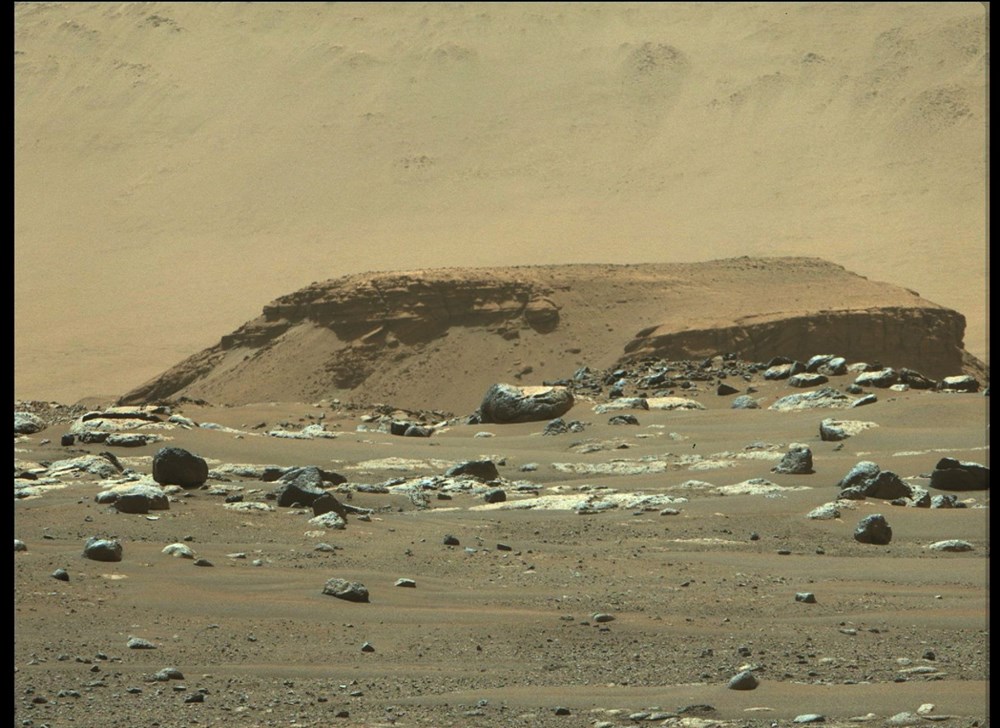 NASA fotoğraflarını paylaştı: Mars'ta uzaylı yaşamının olabileceğine dair kanıt bulundu - 4