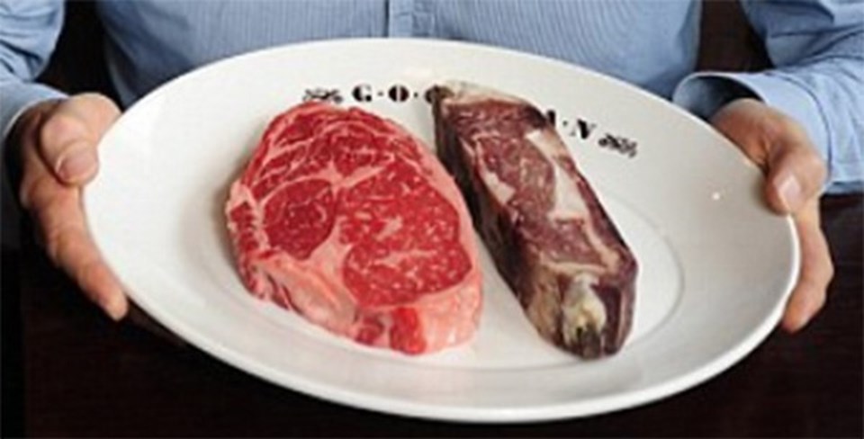 Gurme restoranlarda yeni trend: Aylarca bekletilmiş biftek - 1