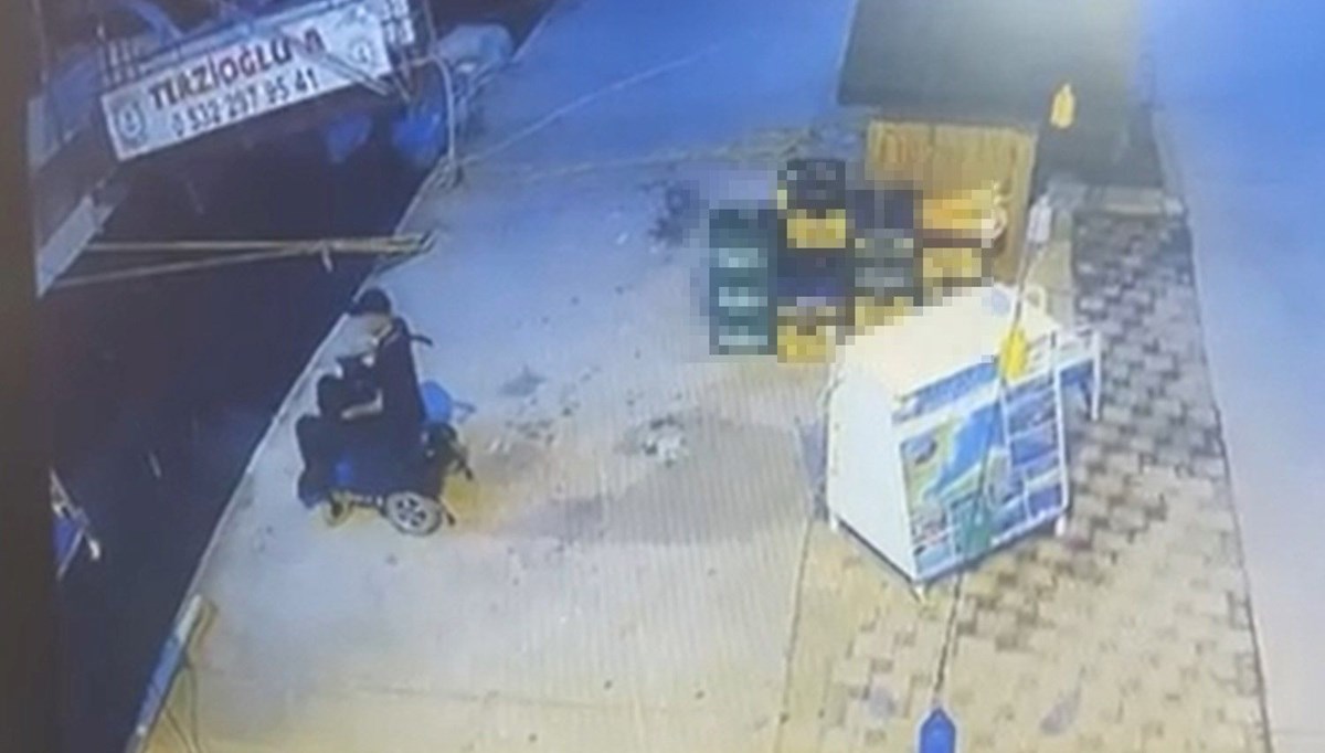 Akülü sandalye ile geldiği iskelede intihar etti