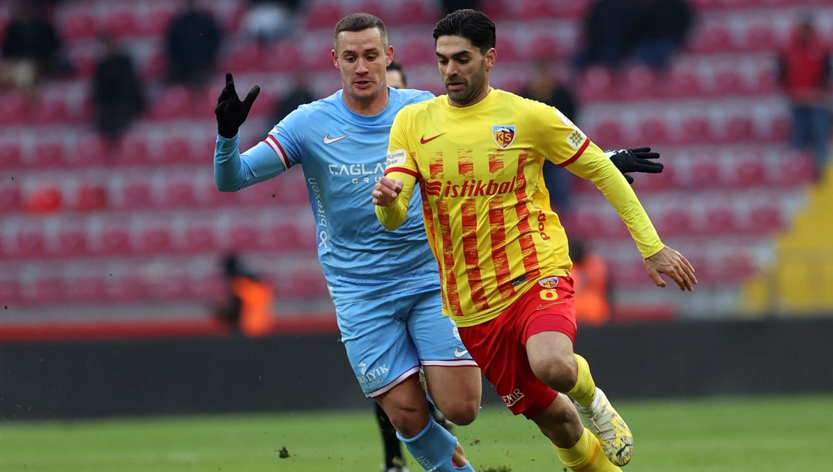 Kayserispor'un galibiyet hasreti 8 maça çıktı Kayserispor'un galibiyet hasreti 8 maça çıktı