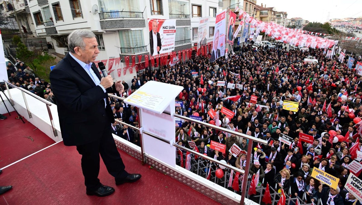 Mansur Yavaş: Biz artık pastanın üstünde çilek istiyoruz