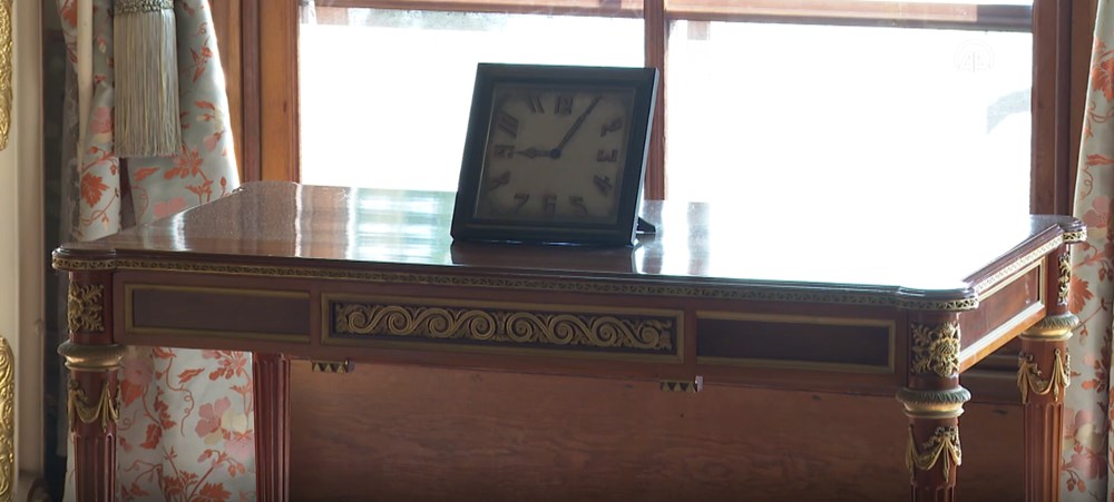 Dolmabahçe Sarayı'nda 71 numaralı oda 10 Kasım ziyaretlerine hazır - 5