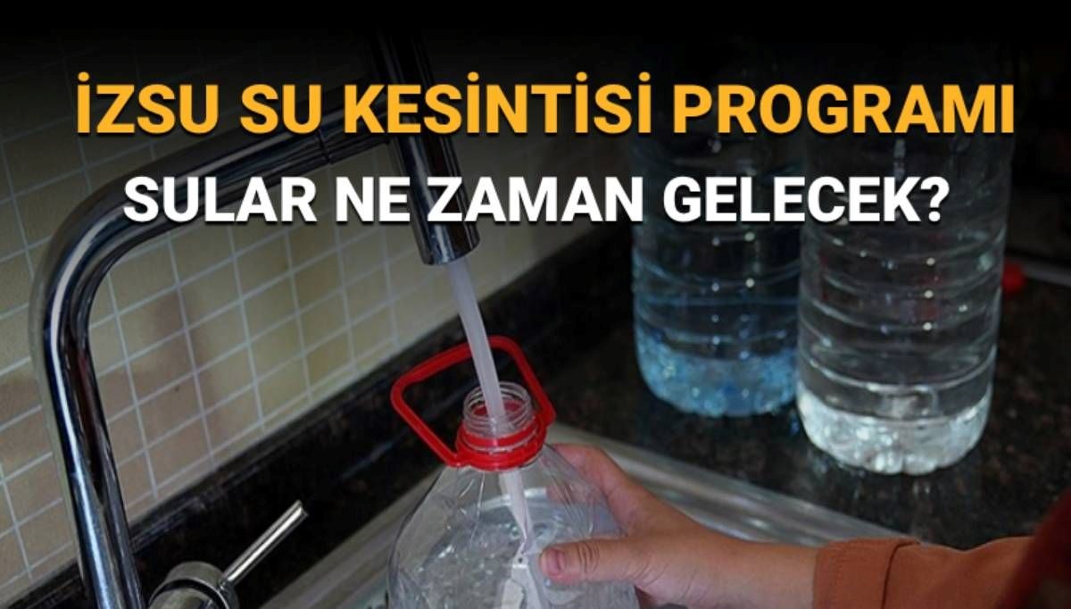 İZSU 22 Ağustos su kesintisi programı: Bergama, Çeşme Menemen, Ödemiş'te sular ne zaman gelecek?