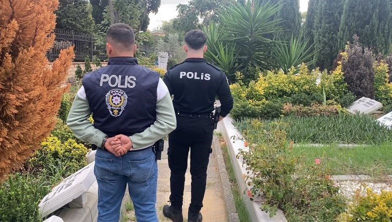 Cem Garipoğlu'nun mezarında polis nöbeti