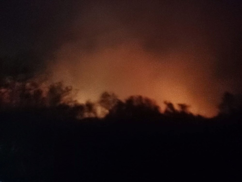 Trabzon'un birçok noktasında orman yangını - 3