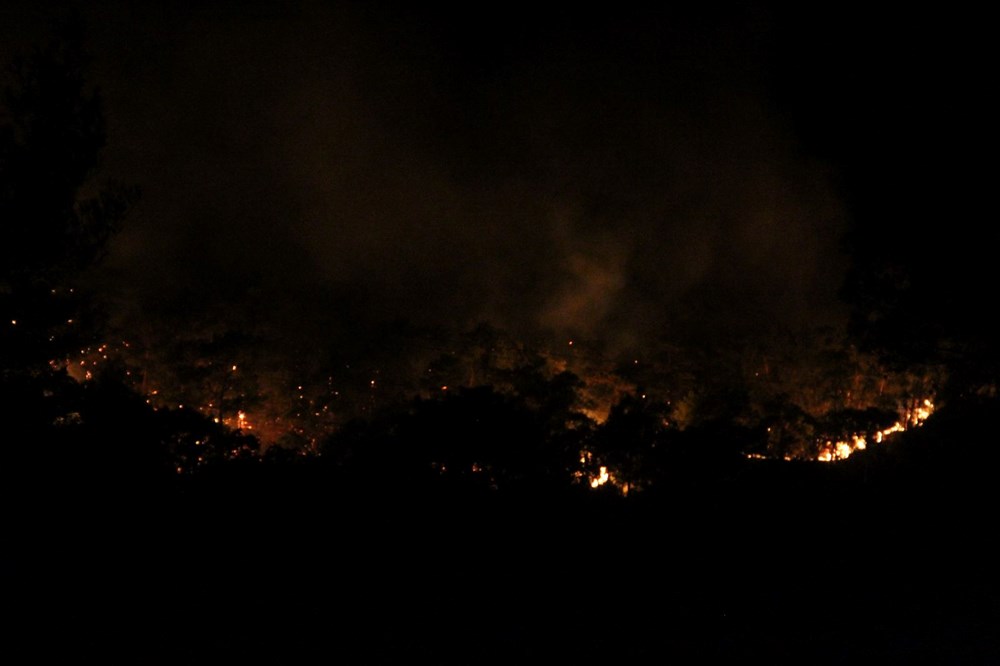 Turizm cenneti Kemer'de orman yangını - 20