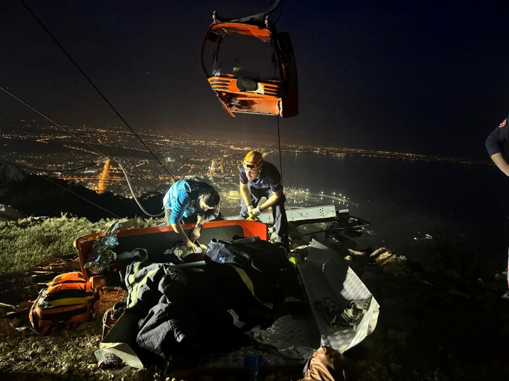 Antalya'da teleferik kazasında kabin parçalandı: Ölü, yaralı ve mahsur kalanlar var - 2