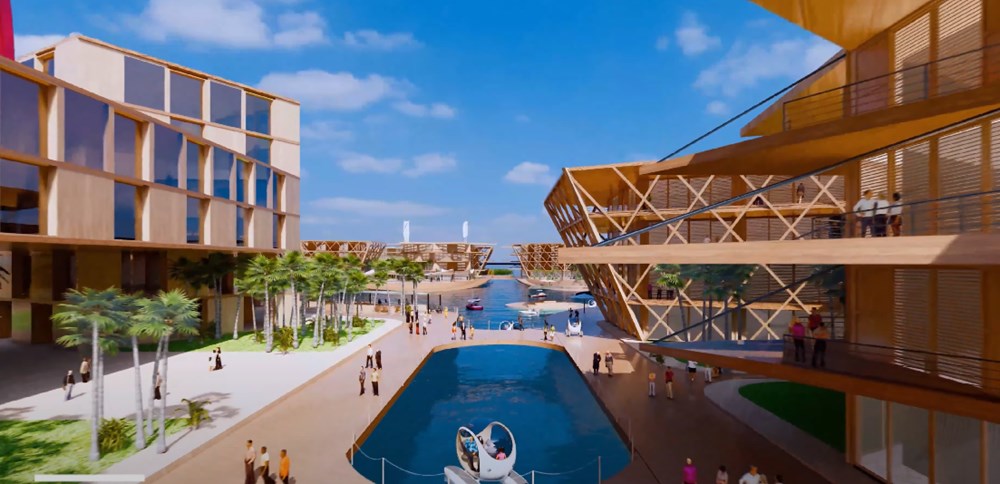 Dünyanın ilk yüzen şehri 2025'te geliyor - 10