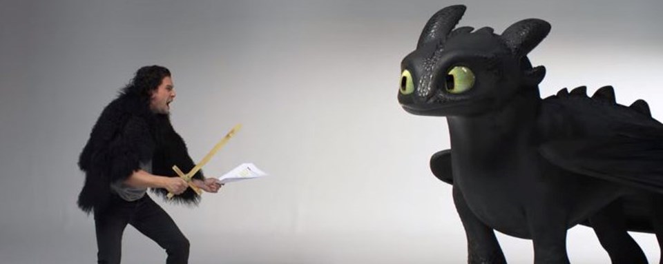 Kit Harington, Ejderhanı Nasıl Eğitirsin: Gizli Dünya filminde - 1