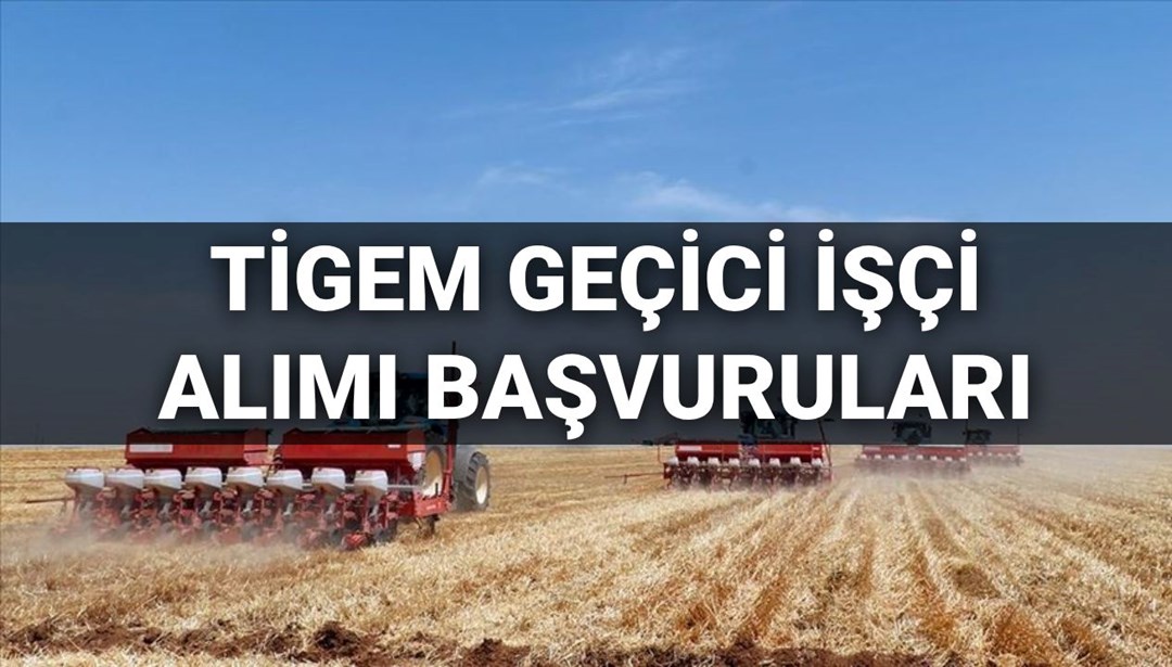 TİGEM 306 geçici işçi alımı başvuruları 2025 başladı: TİGEM işçi alımı başvuruları nasıl yapılır, şartlar neler? (İŞKUR mevsimlik işçi alımı başvuru ekranı)