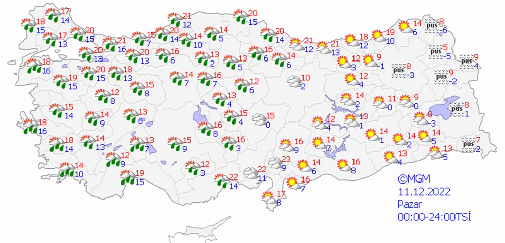 Batıda sıcaklıklar artıyor! (Bugün hava nasıl olacak?) - 5
