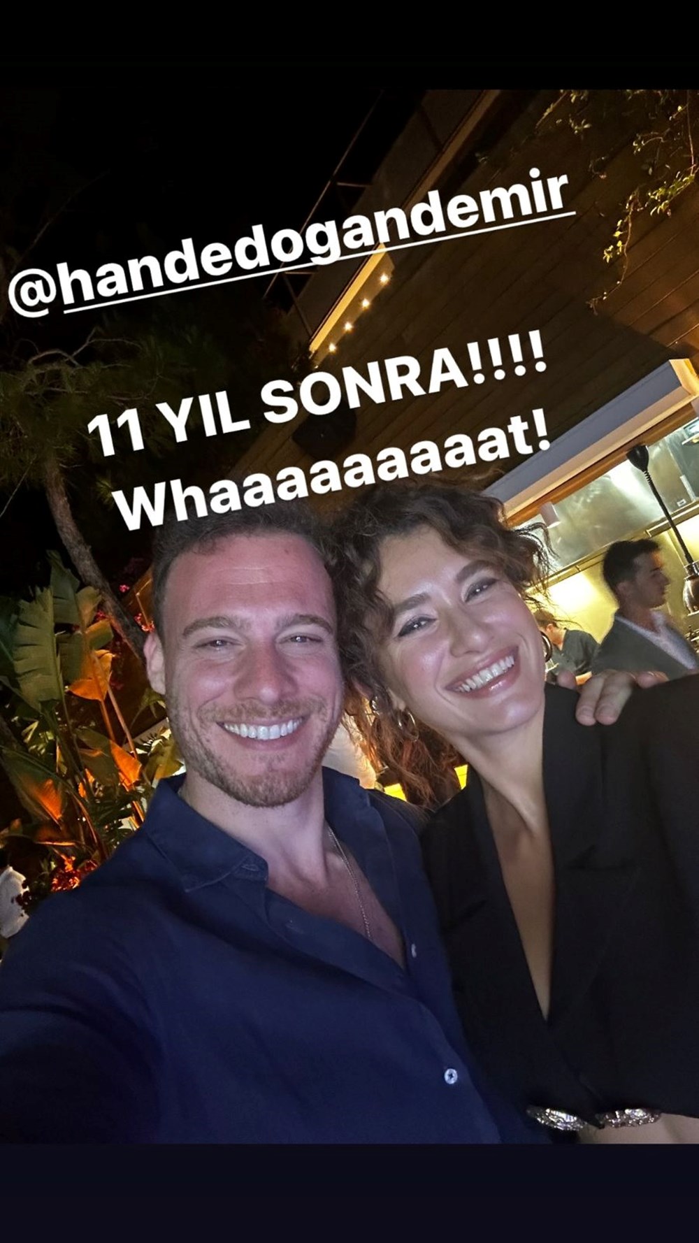 Kerem Bürsin ile Hande Doğandemir yıllar sonra bir arada - 4