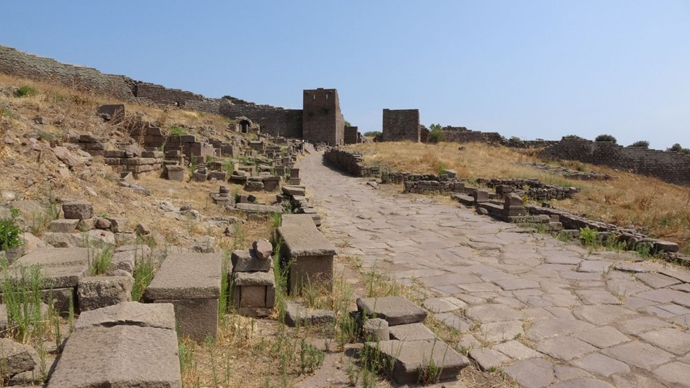 Assos Antik Kenti'ne ait 2 bin 300 yıllık ağırlık birimi bulundu - 5