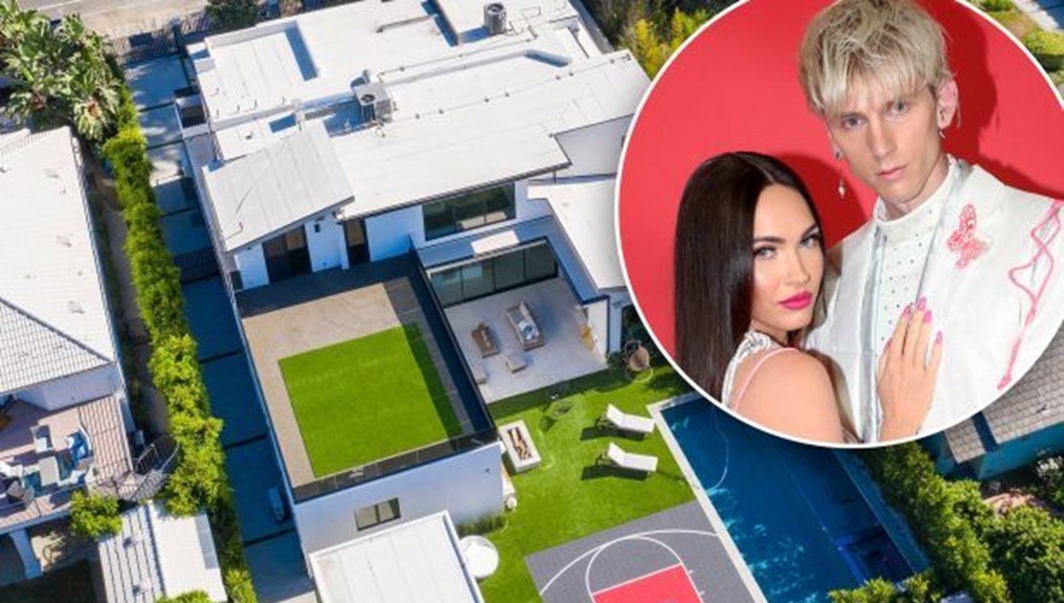 Megan Fox ve sevgilisi Machine Gun Kelly 30 bin dolara ev kiraladı