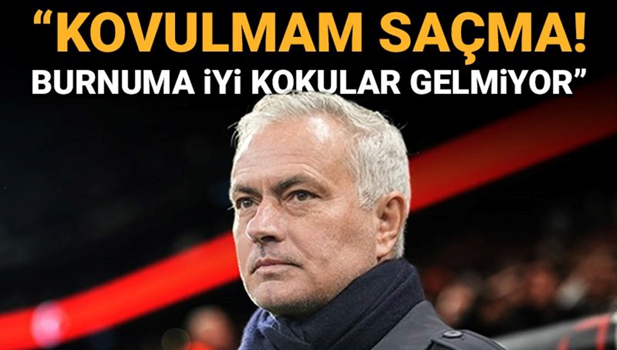 Jose Mourinho'dan ağır tepki Jose Mourinho'dan ağır tepki