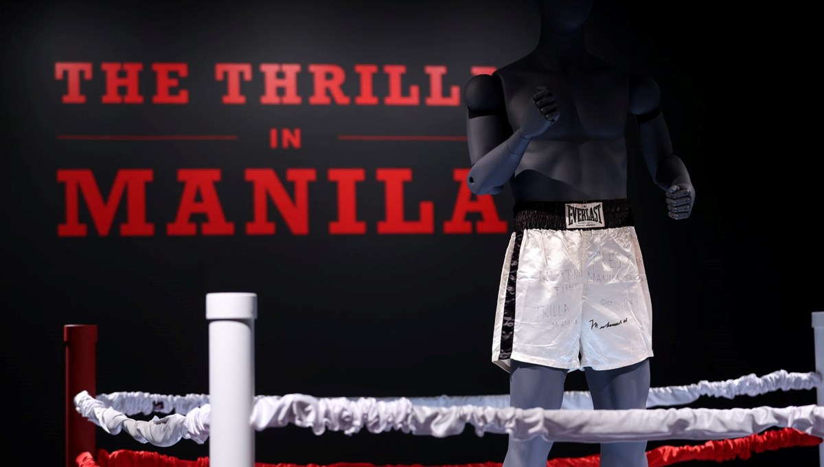 Muhammed Ali'nin şortu açık artırma ile satılacak Muhammed Ali'nin şortu açık artırma ile satılacak