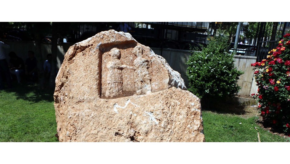 Roma dönemine ait 'veda sahnesi'