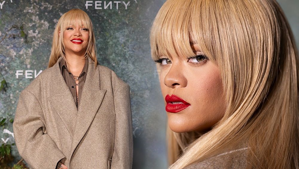 Rihanna artık resmen sarışın!