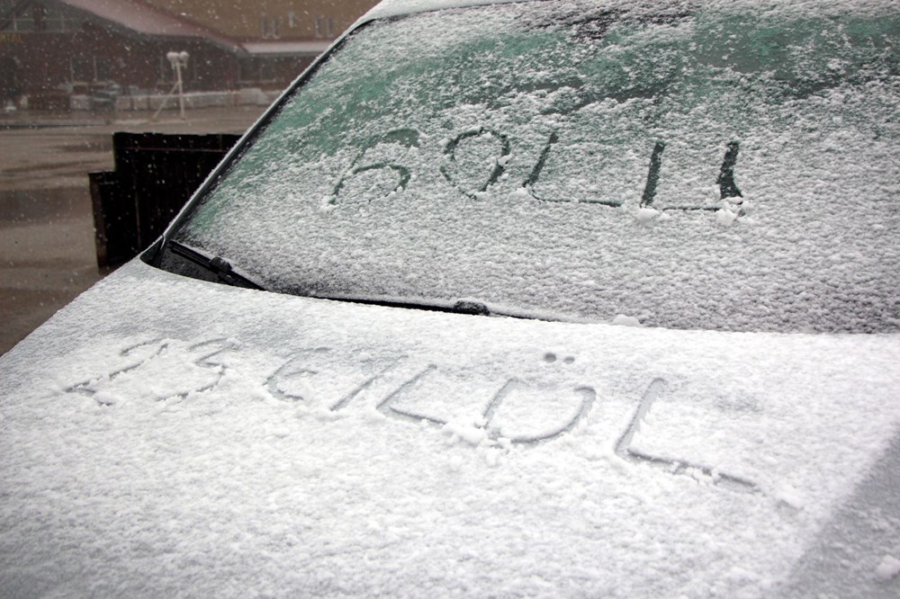 Yurttan manzaralar: Kar erken geldi - 10