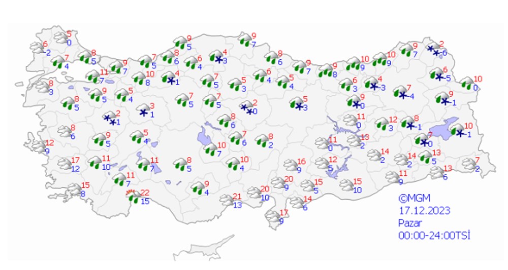 Uyarılar art arda geldi: 17 ilde "kuvvetli yağış" (Hafta sonu hava nasıl olacak?) - 17