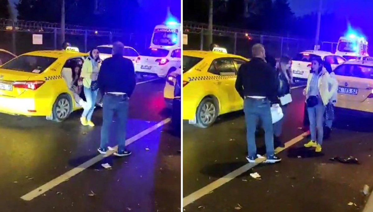 Gideceği yeri beğenmeyen taksici aracını yolun ortasında bıraktı: “Alın taksiyi gidin” Gideceği yeri beğenmeyen taksici aracını yolun ortasında bıraktı: “Alın taksiyi gidin”
