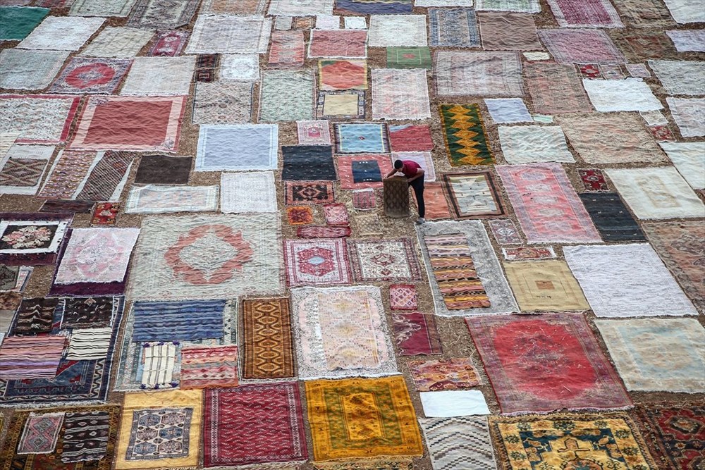 Antalya'nın rengarenk halı tarlaları - 4