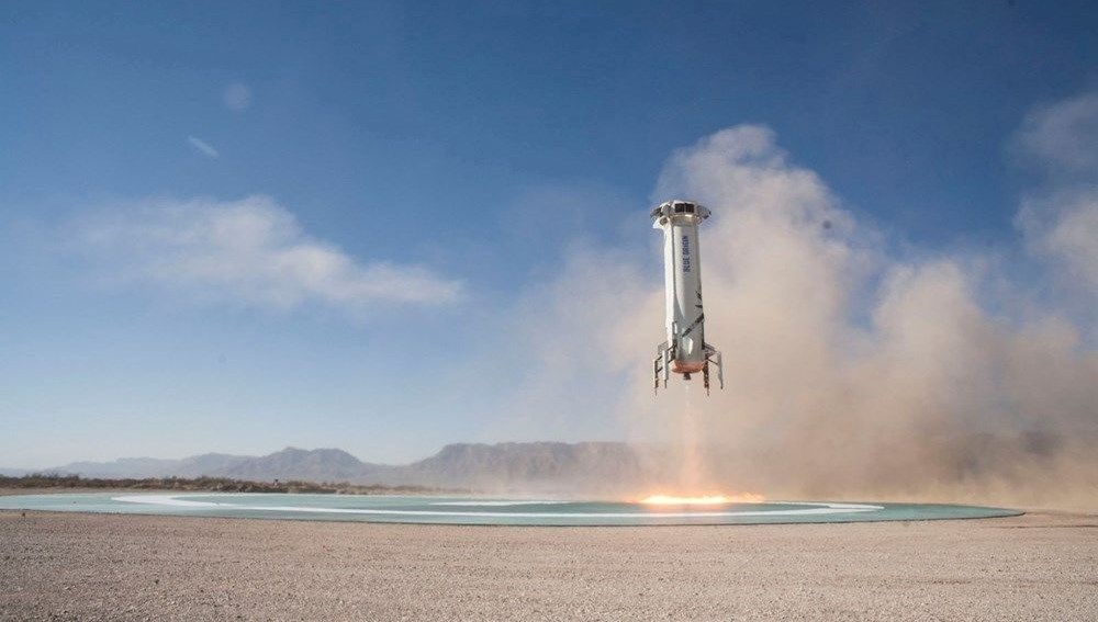 Blue Origin ilk roketini fırlattı: SpaceX ile rekabette önemli adım