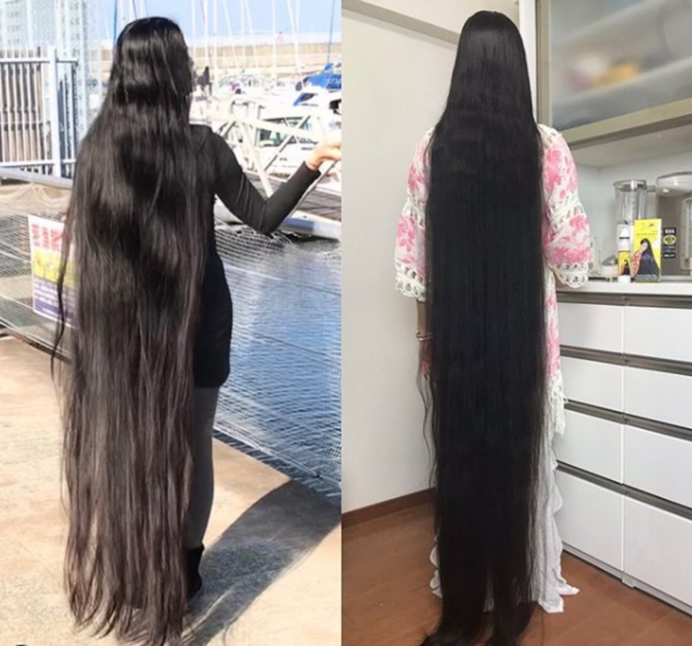 15 yıldır saçlarını kestirmeyen 'Japon Rapunzel’in saçlarıiki metreye ulaştı - 27