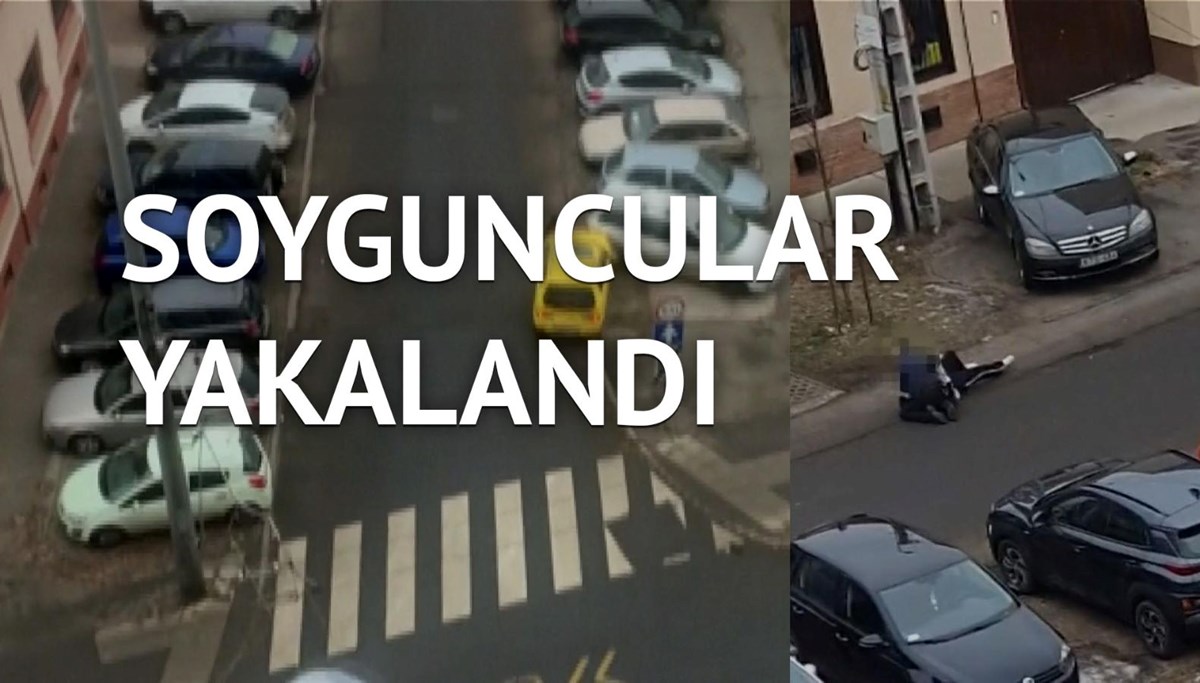 Kuyumcu soyguncuları kovalamacanın ardından yakalandılar