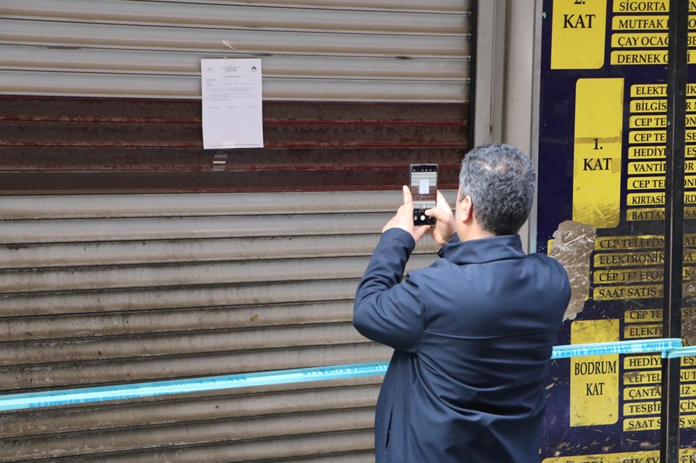 50 yıllık pasaj mühürlendi: Yıkılma tehlikesi var - 8
