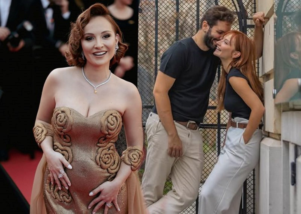 Başak Gümülcinelioğlu Cannes'da: Kırmızı halıda bebek sürprizi - 1