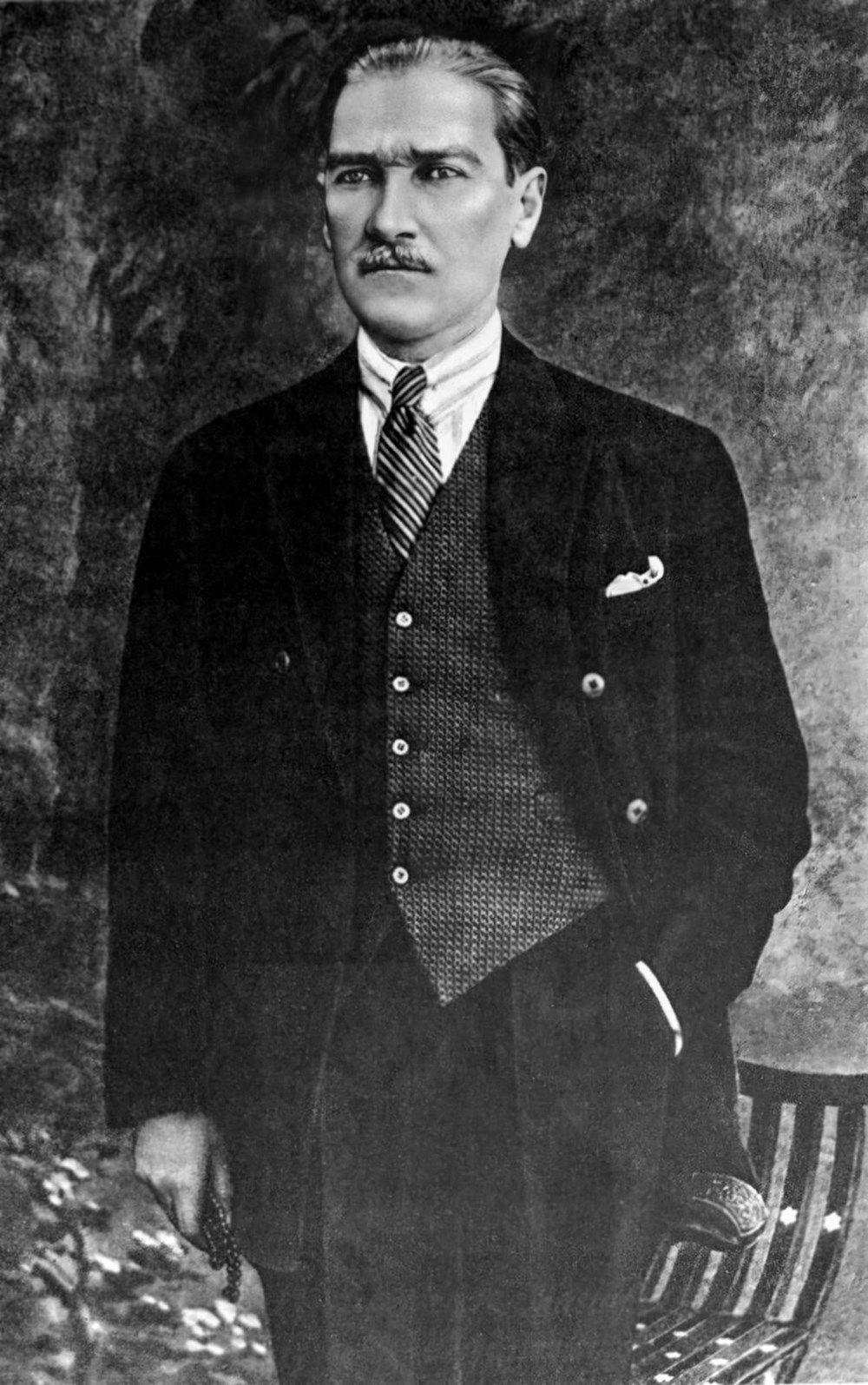 Cumhuriyet 102 yaşında! Dijital restorasyonla yenilenmiş 100 Atatürk fotoğrafı - 60