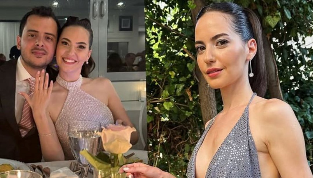 Oyuncu Ezgi Şenler nişanlandı