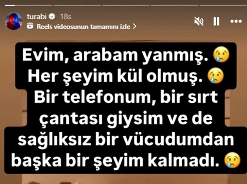 ABD’deki yangın felaketinde Survivor Turabi’nin de evi ve arabası yandı: Yine sıfırdan başlayacağız - 2