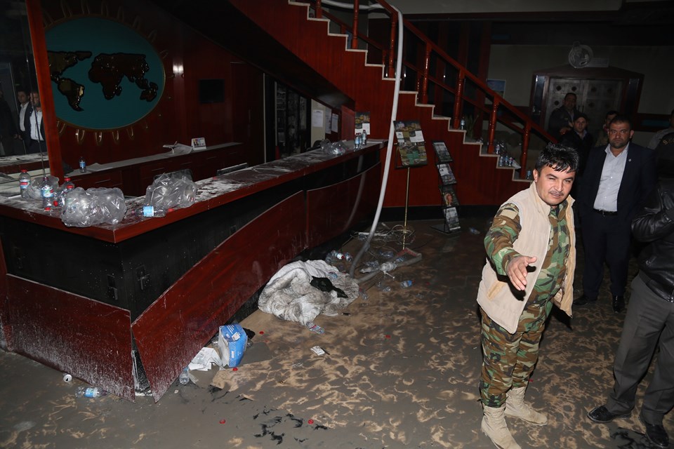 Erbil'de otel yangını: 19 ölü - 1
