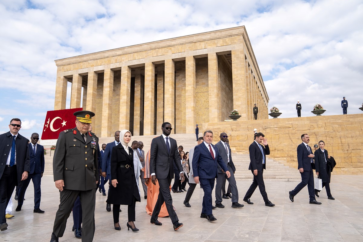 Cumhurbaşkanı Erdoğan ile görüşmek üzere Türkiye Cumhurbaşkanı Erdoğan ile görüşmek üzere Türkiye