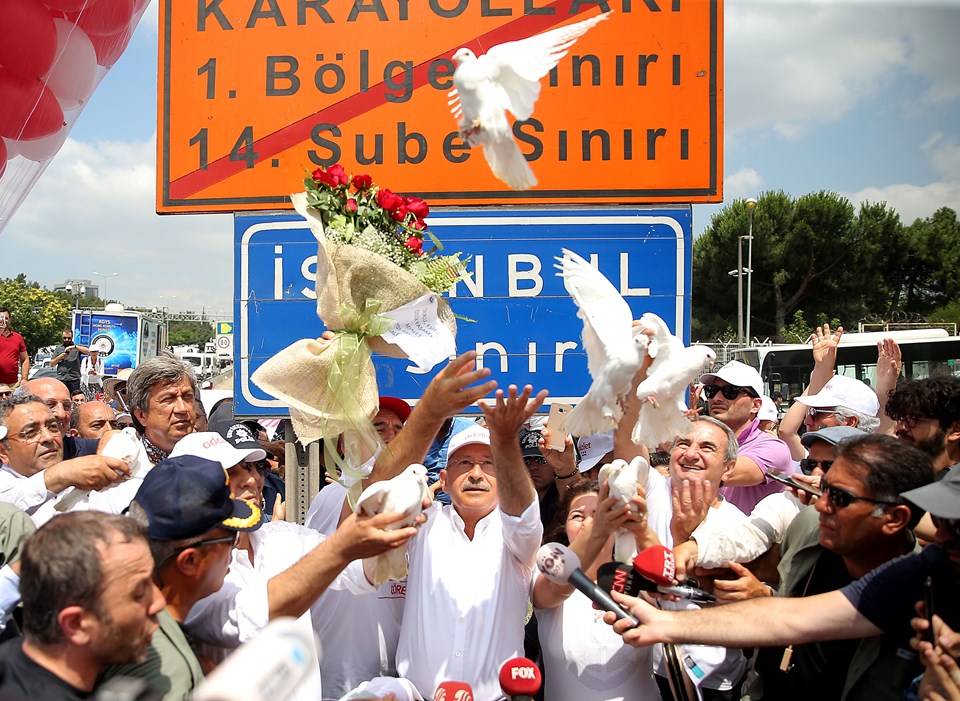CHP lideri Kılıçdaroğlu yürüyüşün 23. gününde İstanbul'a ulaştı - 3