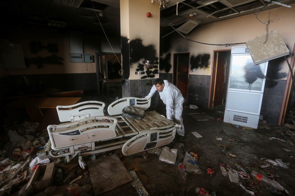 Gazze'de yıkım büyük: İsrail, Türk hastanesini askeri mevzi yaptı - 1