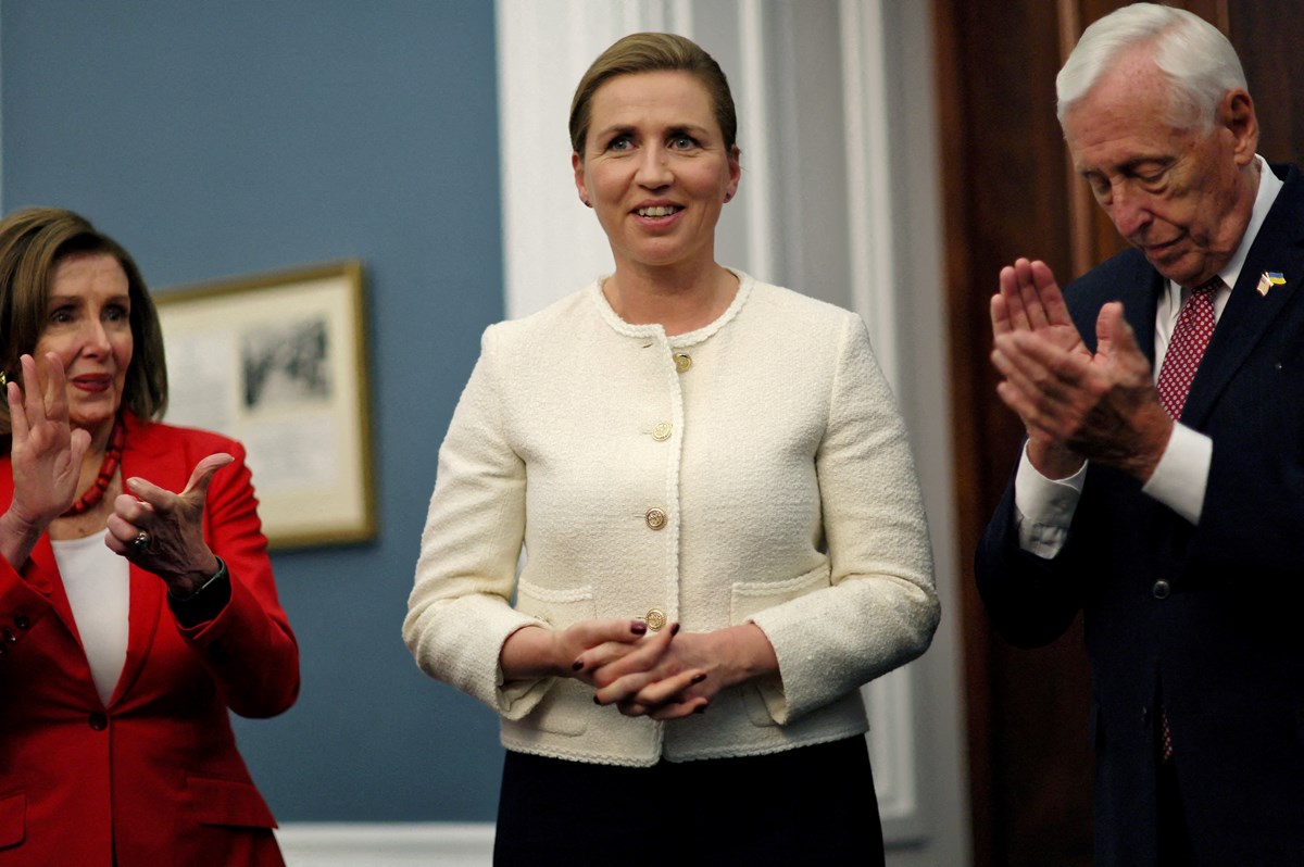 Danimarka Başbakanı Mette Frederiksen Danimarka Başbakanı Mette Frederiksen