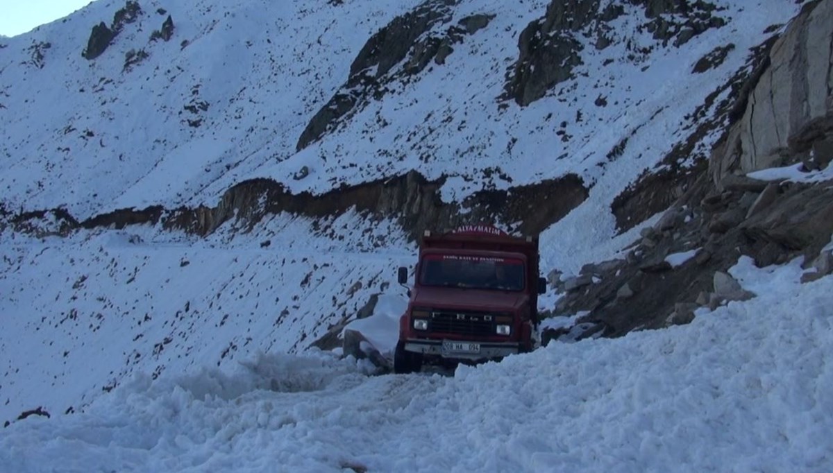 Rize'de çığ tehlikesi