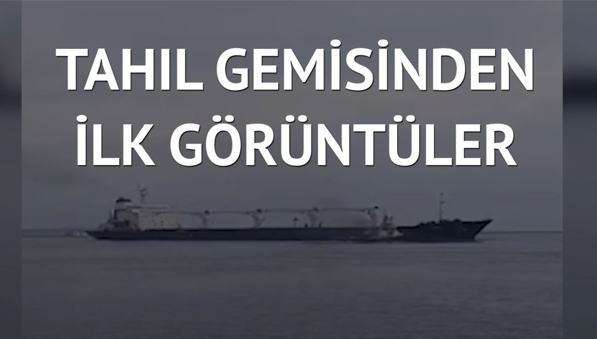 İlk tahıl gemisi Odessa’dan İstanbul’a doğru yola çıktı