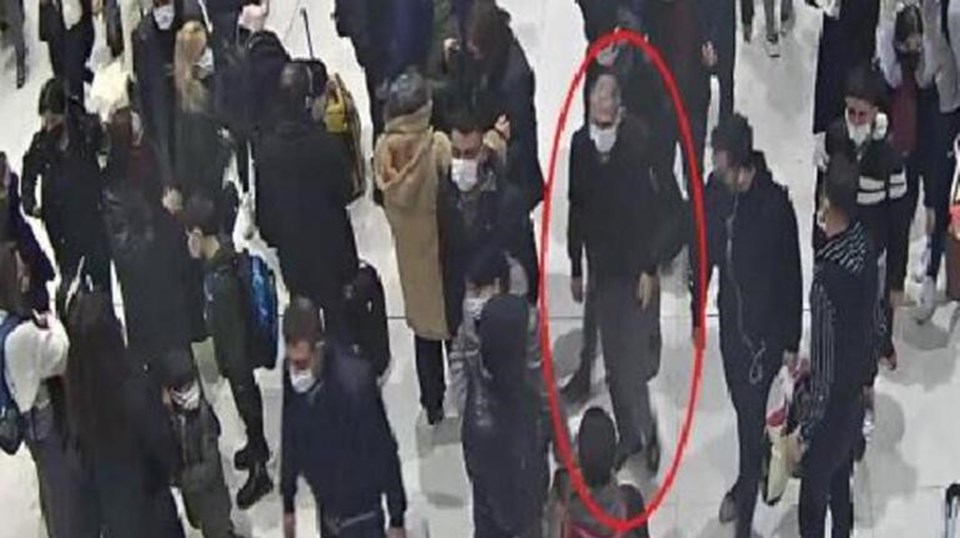 Mustafa Söylemez'in olay günü sabahında KKTC'den İstanbul Havalimanı'na geldiği anlar