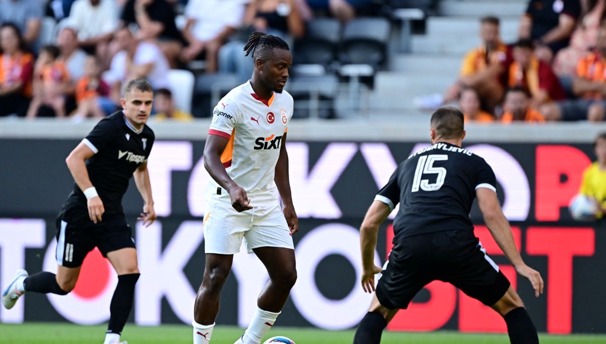 Galatasaray, hazırlık maçında Trencin'i farklı geçti