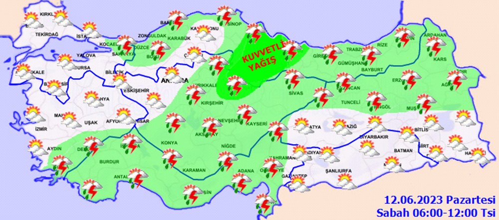 Meteoroloji 26 il için uyardı (Bugün hava nasıl olacak?) - 5